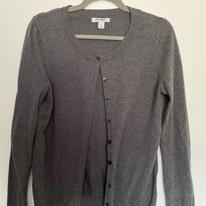 Old Navy grey cardigan